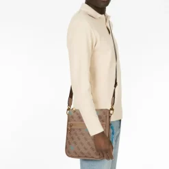 Guess Umhängetaschen<Milano Umhängetasche 23.5 cm beige-blue