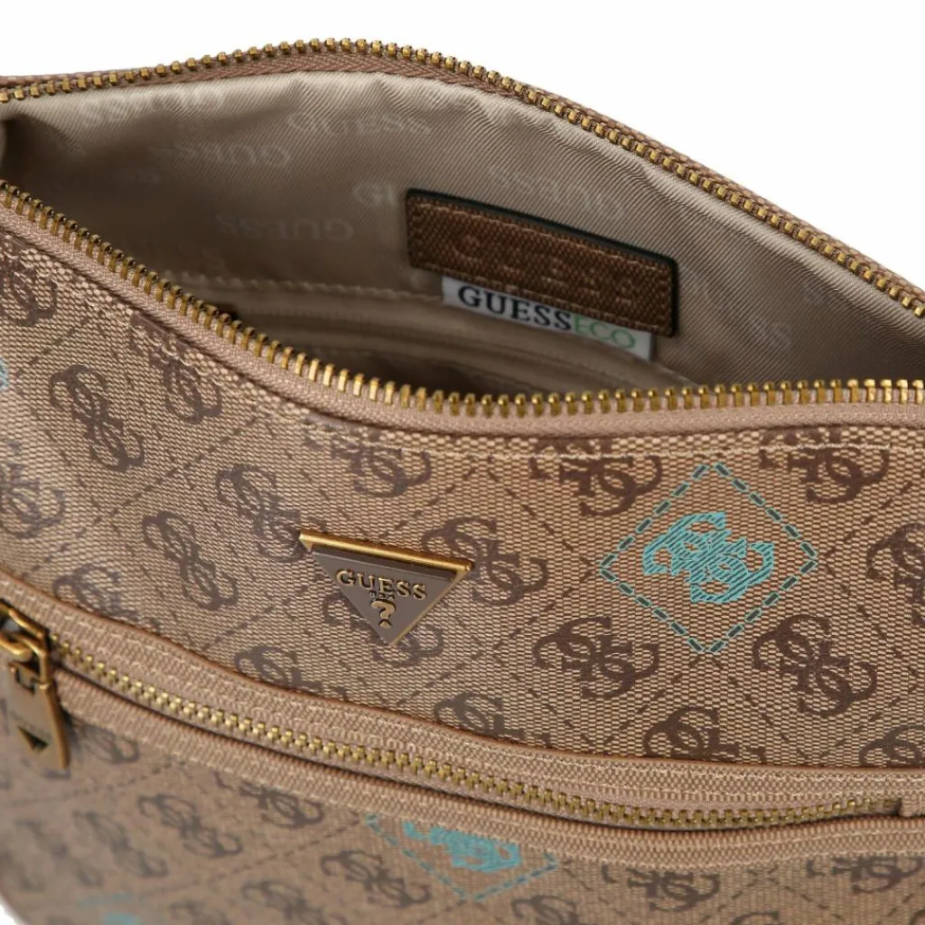 Guess Umhängetaschen<Milano Umhängetasche 23.5 cm beige-blue