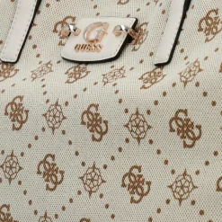 Online Guess Neda Shopper Tasche 40 cm off white logo