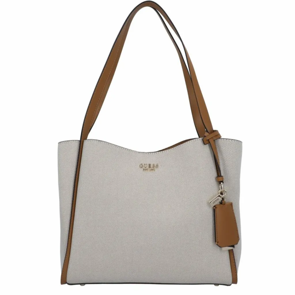 Guess Shopper|Schultertaschen<Nicolette Shopper Tasche 35 cm natural-caramel