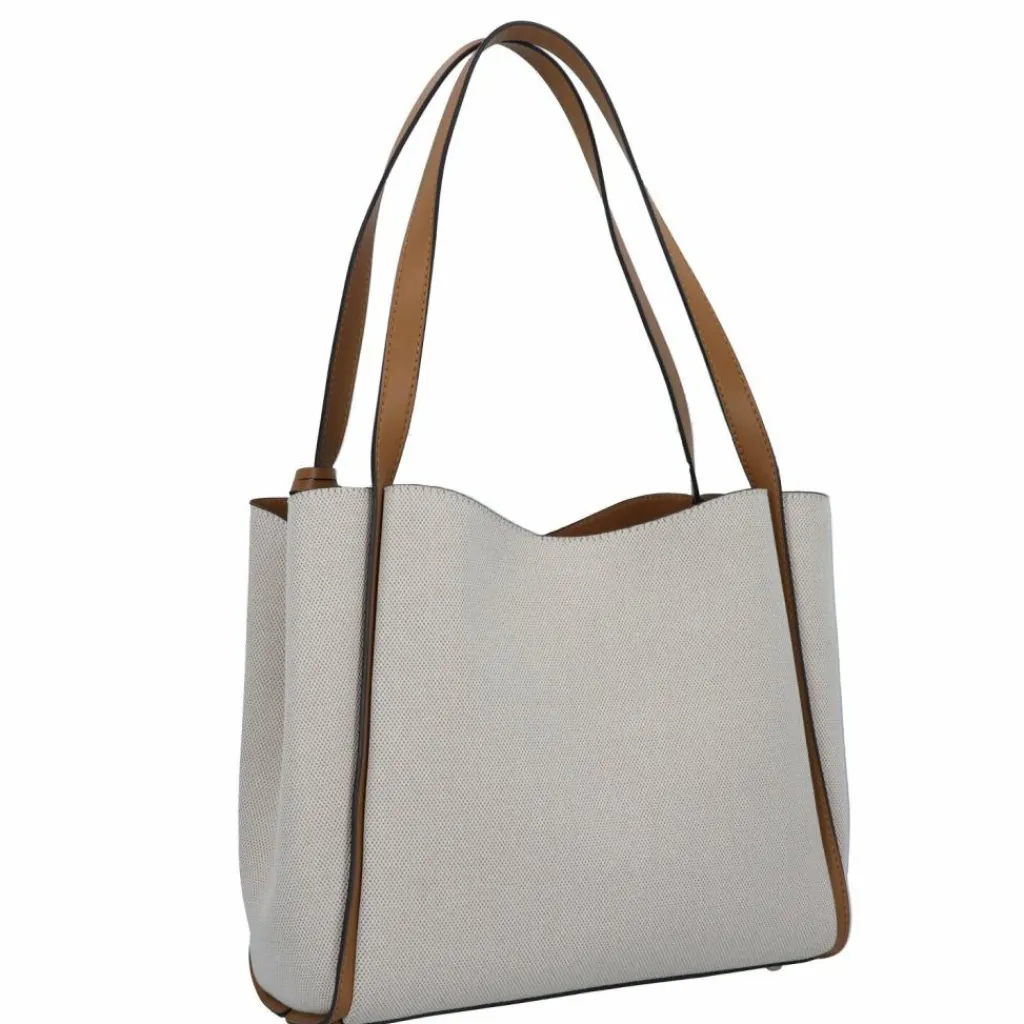 Guess Shopper|Schultertaschen<Nicolette Shopper Tasche 35 cm natural-caramel
