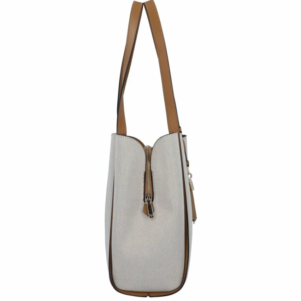 Guess Shopper|Schultertaschen<Nicolette Shopper Tasche 35 cm natural-caramel