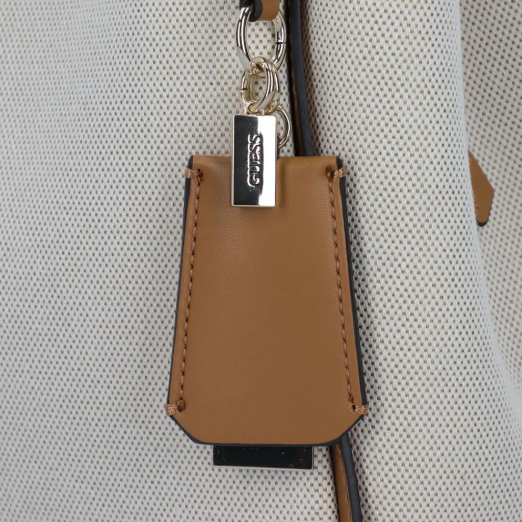 Guess Shopper|Schultertaschen<Nicolette Shopper Tasche 35 cm natural-caramel