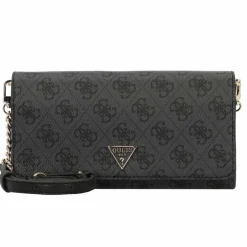 Guess Abendtaschen & Clutches<Noelle II Clutch Geldbörse 21 cm coal logo