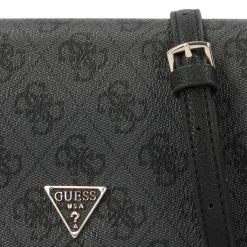 Guess Abendtaschen & Clutches<Noelle II Clutch Geldbörse 21 cm coal logo