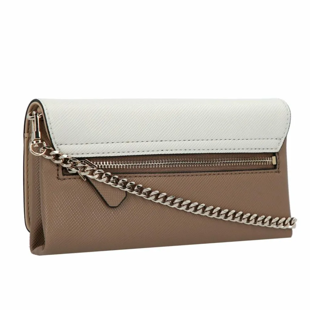 Guess Noelle II Clutch Geldbörse 20.5 cm tan multi