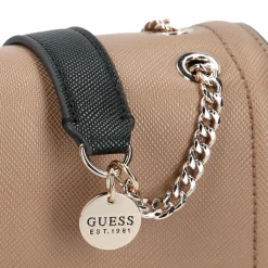 Hot Guess Noelle II Schultertasche 24 cm tan multi