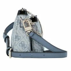 Discount Guess Noelle II Schultertasche 24 cm slate grey