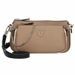 Guess Schultertaschen<Noelle II Schultertasche 24 cm tan multi