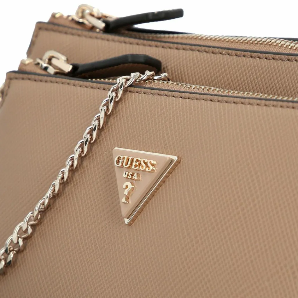 Guess Schultertaschen<Noelle II Schultertasche 24 cm tan multi