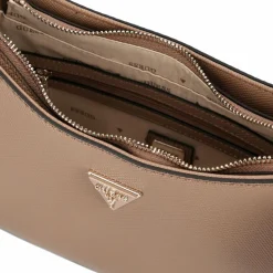 Guess Schultertaschen|Henkeltaschen<Noelle II Schultertasche 28 cm tan multi