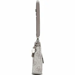 Guess Schultertaschen|Henkeltaschen<Noelle Schultertasche 29 cm dark taupe logo