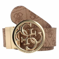Guess Damengürtel<Noelle Wendegürtel Leder latte logo
