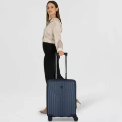 Clearance Guess Olbia 4 Rollen Kabinentrolley S 54 cm blue