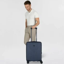 Clearance Guess Olbia 4 Rollen Kabinentrolley S 54 cm blue