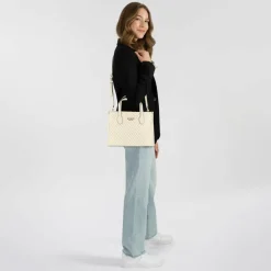 Guess Shopper|Schultertaschen<Silvana Shopper Tasche 31 cm off white