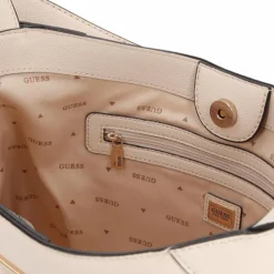 Guess Henkeltaschen|Schultertaschen<Silvye Schultertasche 35 cm bone