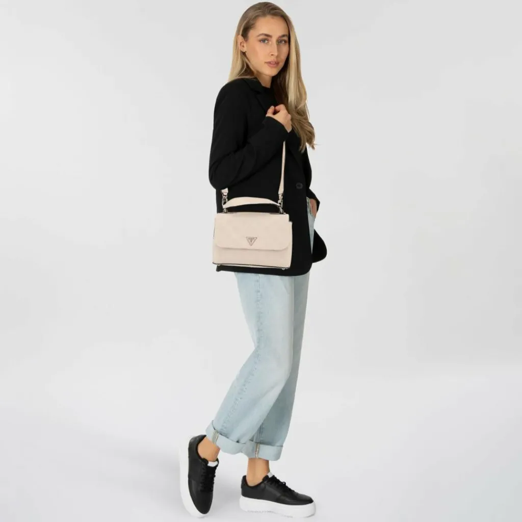 Guess Henkeltaschen<Tisha Handtasche 24 cm stone logo