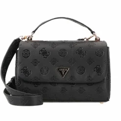 Guess Henkeltaschen<Tisha Handtasche 24 cm black logo
