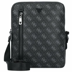 Discount Guess Torino Umhängetasche 20 cm dark black