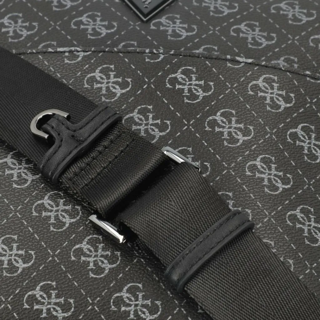 Outlet Guess Torino Umhängetasche 22 cm dark black