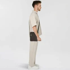 Discount Guess Torino Umhängetasche 20 cm dark brown