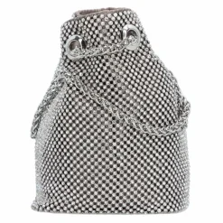 Guess Twiller Beuteltasche 15 cm silver