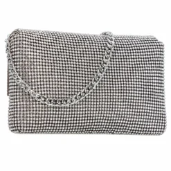 Guess Umhängetaschen|Abendtaschen & Clutches<Twiller Clutch Tasche 22 cm silver