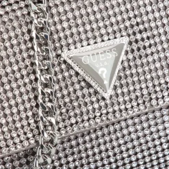 Guess Umhängetaschen|Abendtaschen & Clutches<Twiller Clutch Tasche 22 cm silver