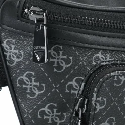 Sale Guess Vezzola Gürteltasche 23 cm dark black