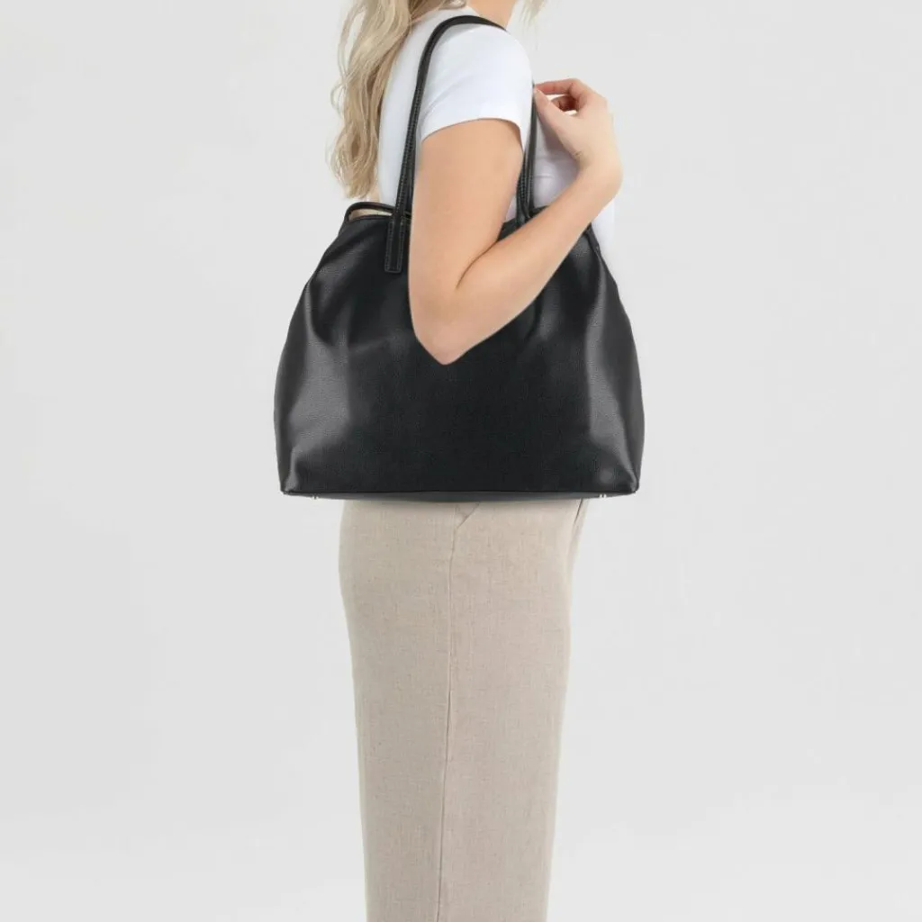 Hot Guess Victtoria Shopper Tasche 41 cm black