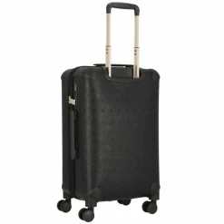 Discount Guess Wilder 4 Rollen Trolley 64 cm mit Dehnfalte black