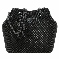 Discount Guess Zalina Beuteltasche 15 cm black