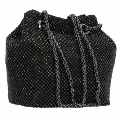 Discount Guess Zalina Beuteltasche 15 cm black