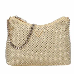 Guess Schultertaschen|Henkeltaschen<Zalina Schultertasche 23 cm gold