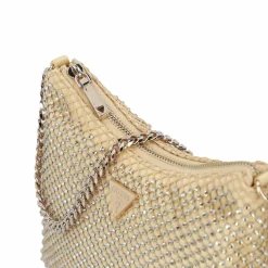 Guess Schultertaschen|Henkeltaschen<Zalina Schultertasche 23 cm gold