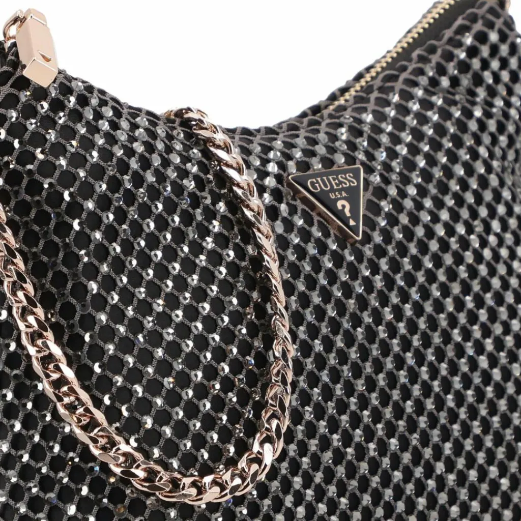 Guess Schultertaschen|Henkeltaschen<Zalina Schultertasche 23 cm pewter