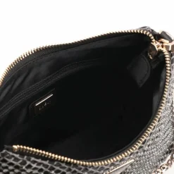 Guess Schultertaschen|Henkeltaschen<Zalina Schultertasche 23 cm pewter