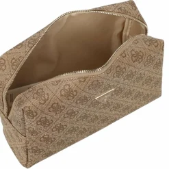 Guess Kulturbeutel<Zamira Kulturbeutel 25 cm latte logo