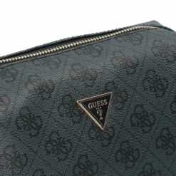 Clearance Guess Zamira Kulturbeutel 25 cm coal logo