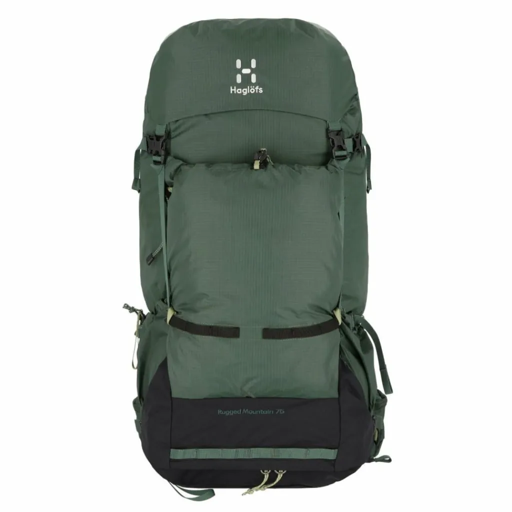 Haglöfs Wanderrucksäcke<Rugged Mountain Wanderrucksack 66 cm fjell green - true black