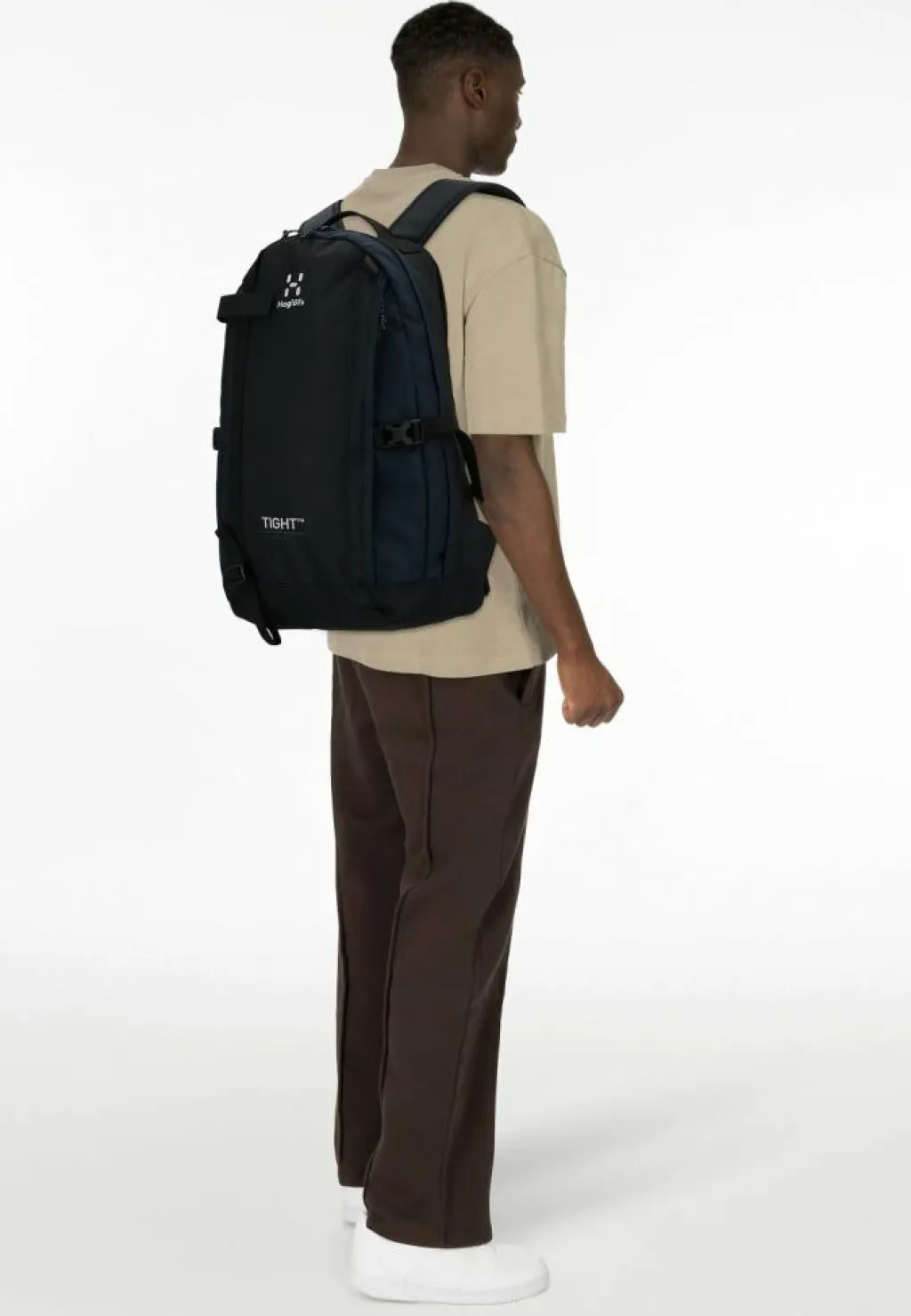 Discount Haglöfs Tight Medium Rucksack 50 cm true black-tarn blue