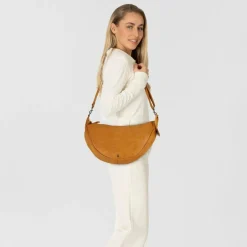 Harbour 2nd Henkeltaschen|Schultertaschen<Anchor Love Alva Schultertasche Leder 47 cm oriental mustard