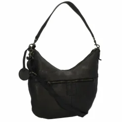 Online Harbour 2nd Anchor Love Amar Schultertasche Leder 33 cm dark ash