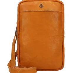 Clearance Harbour 2nd Anchor Love Benita 2 Handytasche Leder 14 cm oriental mustard