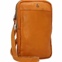 Clearance Harbour 2nd Anchor Love Benita 2 Handytasche Leder 14 cm oriental mustard