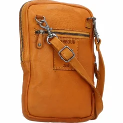 Clearance Harbour 2nd Anchor Love Benita 2 Handytasche Leder 14 cm oriental mustard