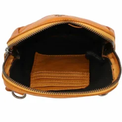 Clearance Harbour 2nd Anchor Love Benita 2 Handytasche Leder 14 cm oriental mustard