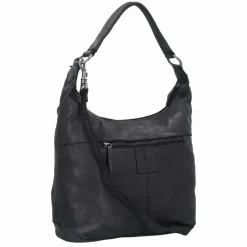 Online Harbour 2nd Anchor Love Emmy Schultertasche Leder 39 cm dark ash