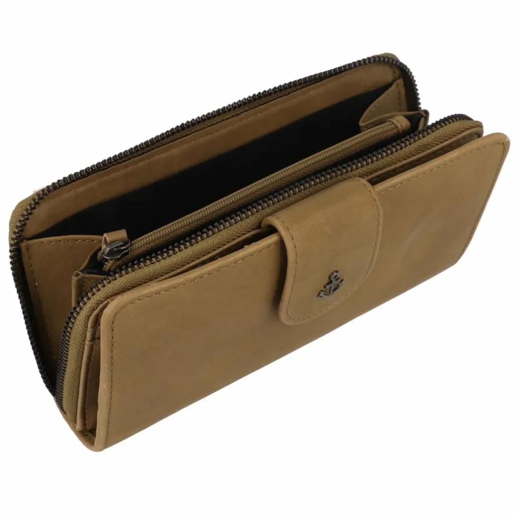 Damen Harbour 2nd Anchor Love Felina Geldbörse RFID Schutz Leder 19 cm